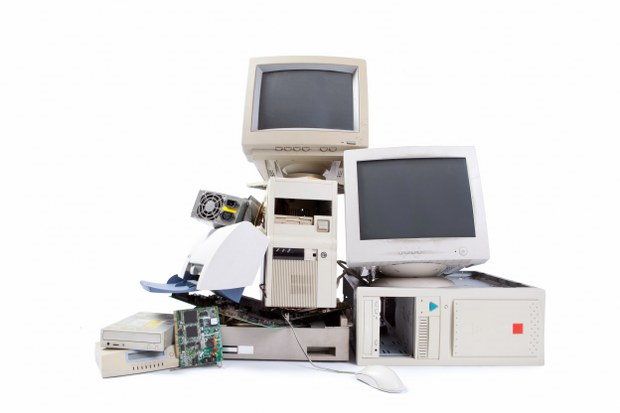 sort through waste