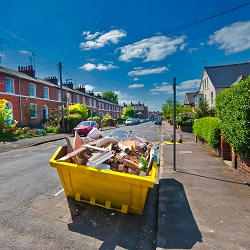 Kenton outdoor trash storage shed clearing HA3